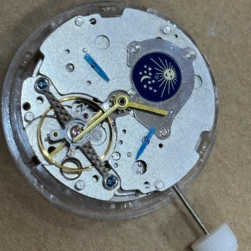 上海-l10-ムーブメント多機能、スター-5-ピン-6-ポイントバランスホイール機械式ムーブメント時計アクセサリー