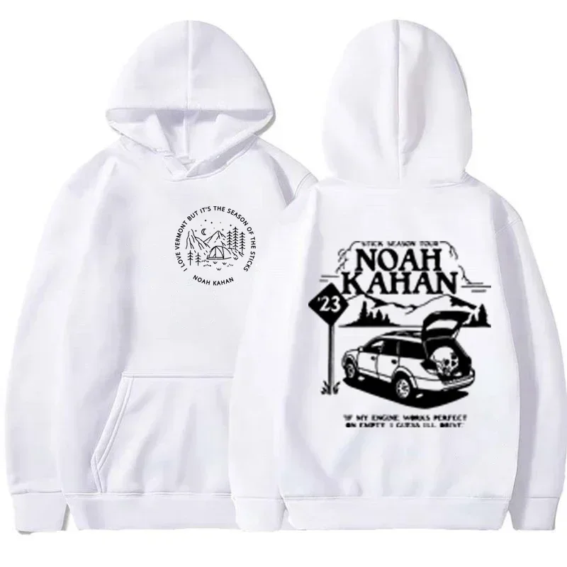 Unisex Noah Kahan Stick Season Tour Crew Neck Sweatshirt Men Women Casual Style Hip Hop Clothing Noah Graffiti Art Folk Pop