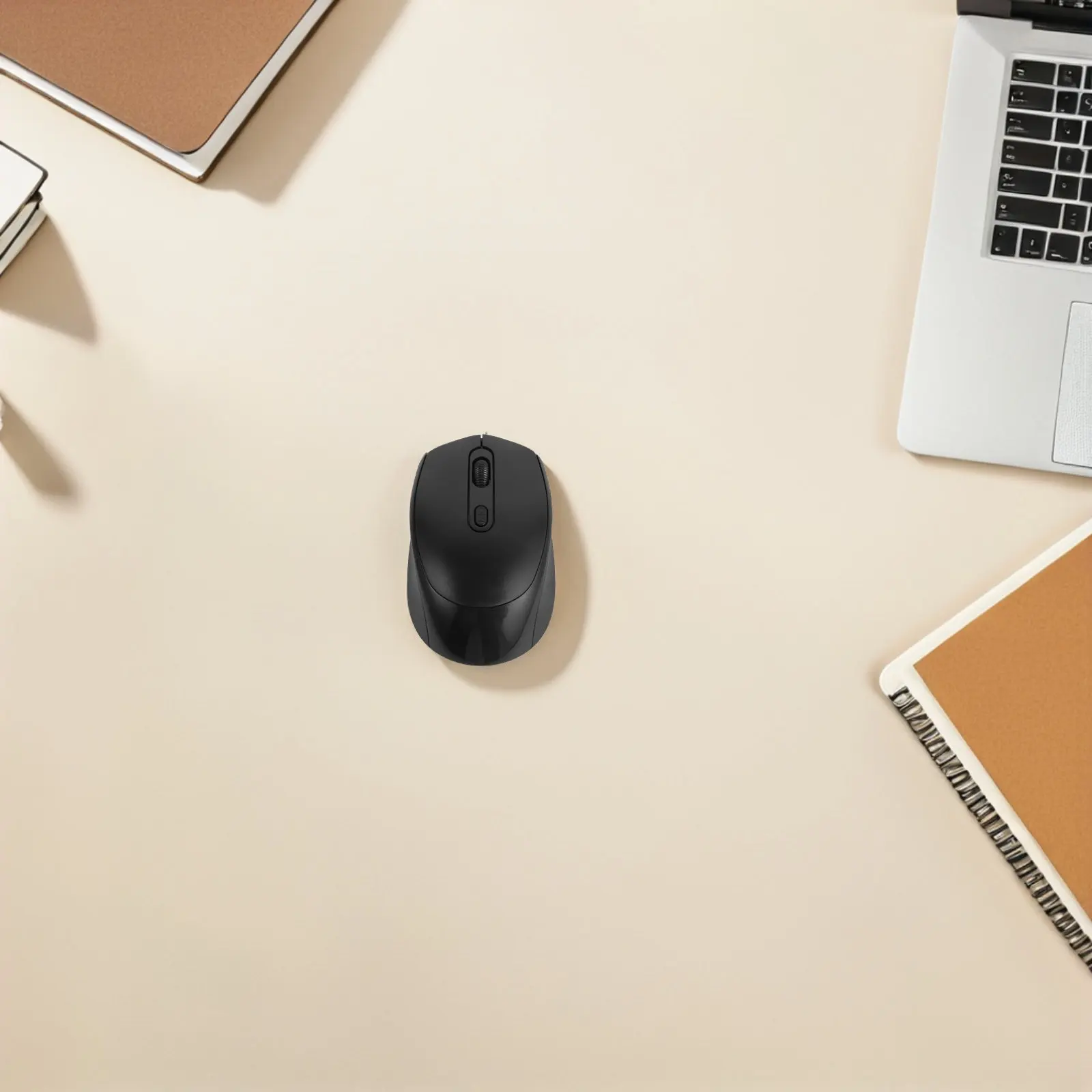 Wireless Silent Mouse Dual Mode 5.2 and 2.4ghz Quiet Click Adjustable 3 Dpi Portable Ergonomic Office Laptop Desktop Computer