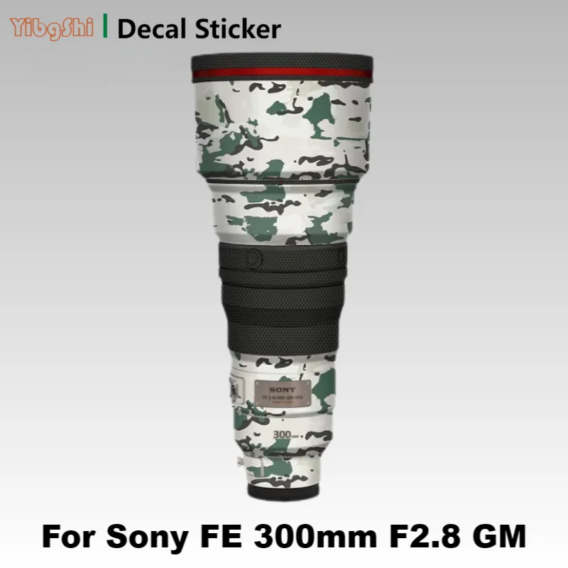 Op Maat Gemaakte Sticker For Sony Fe 300Mm F2.8 Gm Decal Skin Camera Lens Vinyl Wrap Film Beschermende Jas Fe300 300 2.8 F/2.8