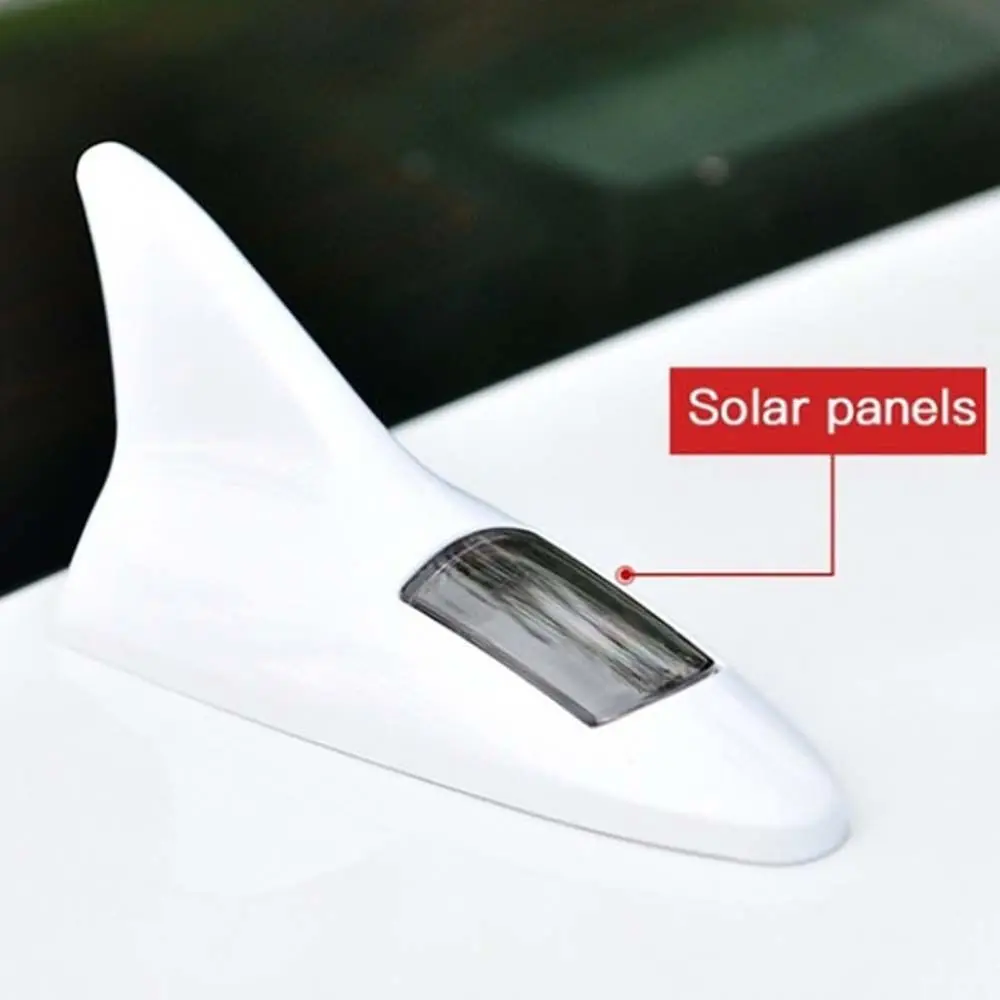

Tail Lights Truck Modified lights Rear-end LED flash lights Solar Shark Fin Antenna Warning Flash Lamp Car Decorative Light