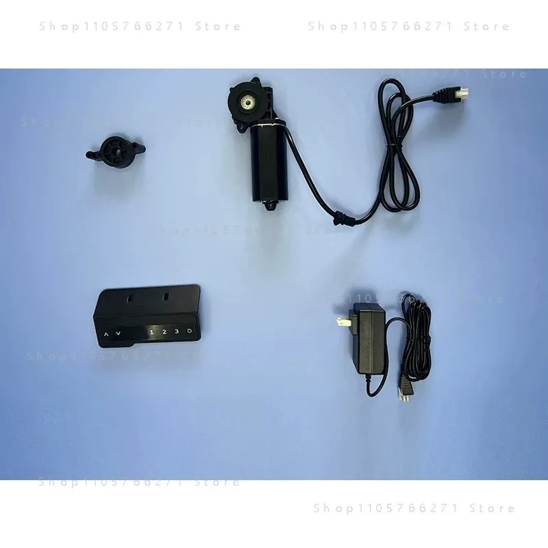 94A10  Manual Control Integrated 3-Piece Kit Lift Table Motor Set Lifting Desk Accessories 6MM/8MM Hexagon Hole 94RPM DC 24V