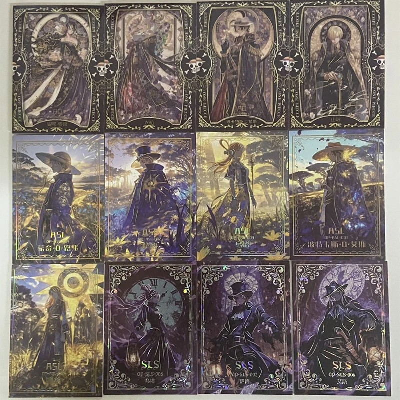 

Коллекционные карточки Anime One Piece AO ASL SLS: Луффи, Санджи, Эйс, Нами, Робин, Ямато, Ута. Подарки на Рождество и День рождения, детские игрушки.