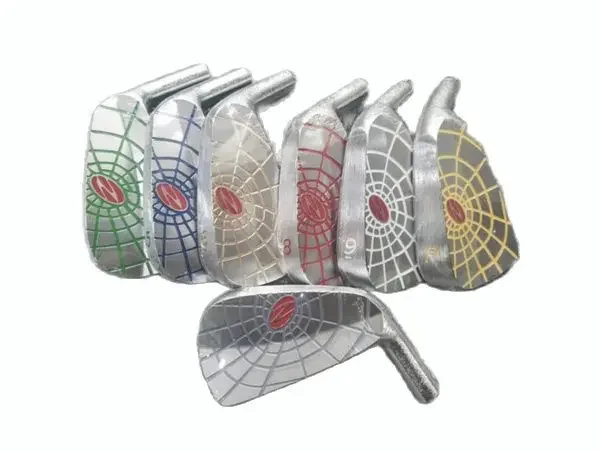 

Golf clubs Zo a spider silver irons set 4-9p irons clubs no golf shaft iron set golf clubs