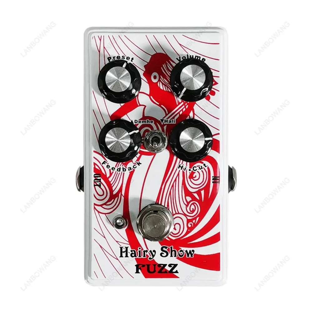 GD28 Analog Fuzz Distortion Single Pedal Classic Tone Foot Effect Pedal For Electric Guitar Rock Music