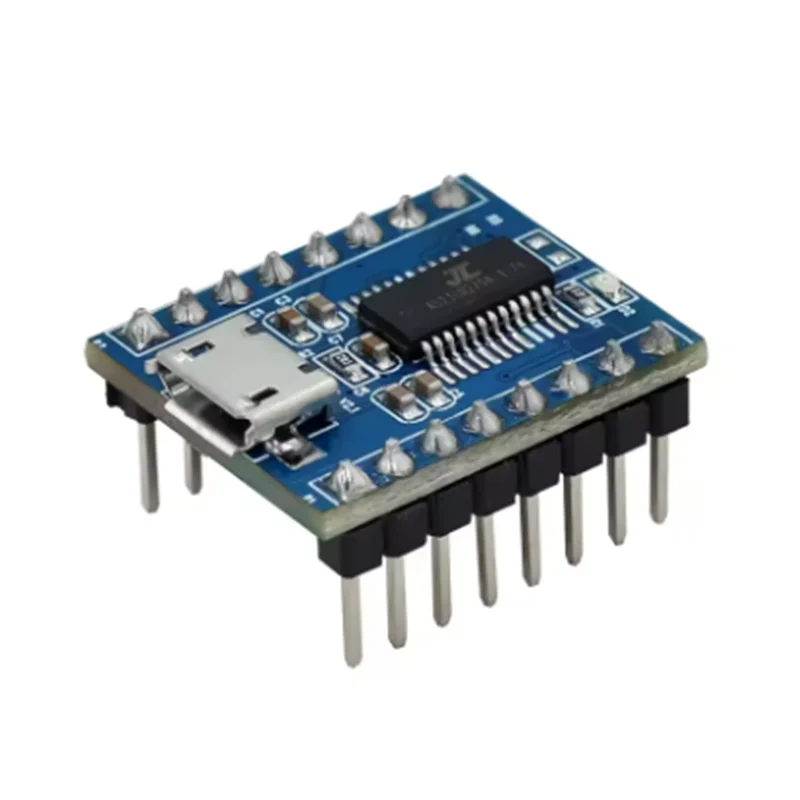 JQ6500 voice module MP3 module MCU serial port control broadcast one-to-one 5-channel control music IC