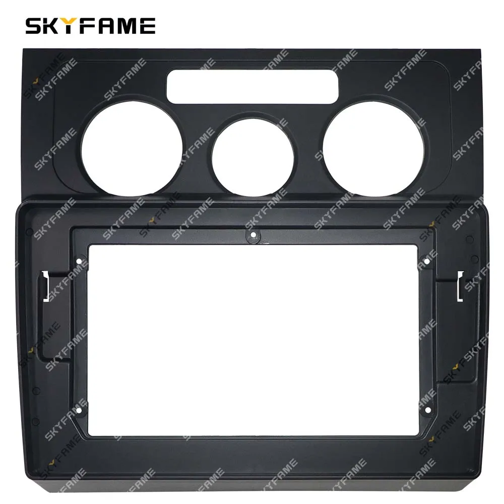 SKYFAME Car Frame Fascia Adapter Android Radio Dash Fitting Panel Kit For Volkswagen Touran