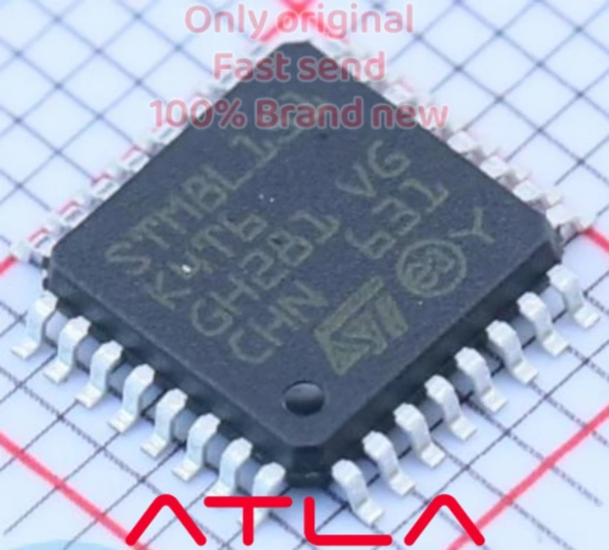 

STM8L151K4T6 IC MCU 8BIT 16KB FLASH 32LQFP