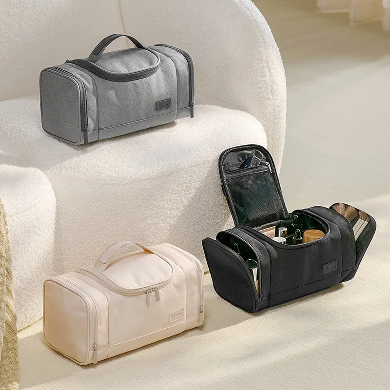 Wash Bag Portable Anti-splashing Cosmetic Bag Large Capacity Portable Wash Bag Multifunctional Wash Bag makeup bag luxury bag