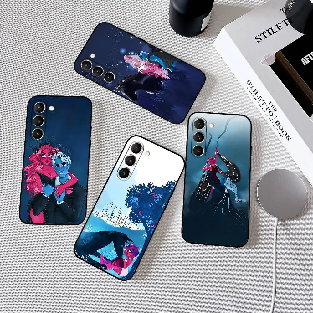 

Lore Olympus Phone Case Black Ultra-thin Shockproof Case For Samsung S24/S25/S22/S30/Note20/Lite/Ultra/5G/Plus/FE