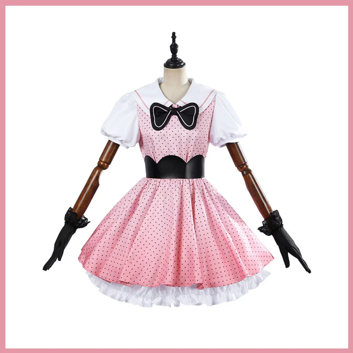 Nieuwe Anime Oshi No Ko Seizoen 2 Hoshino Rubii Cosplay Kostuum B-Komachi Pruik Roze Golf Point Dress Woman Lovely Carnaval Party Suit