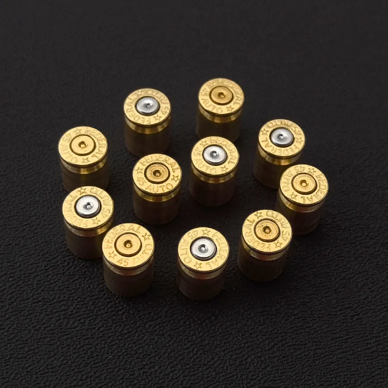 1pc 2 Types H62 Brass Personalized Vavle Cap Air Nozzle Cover For Car Motorcycle Mountain Bike Bottom Fire 45 AUTO FEDERAL LOGO