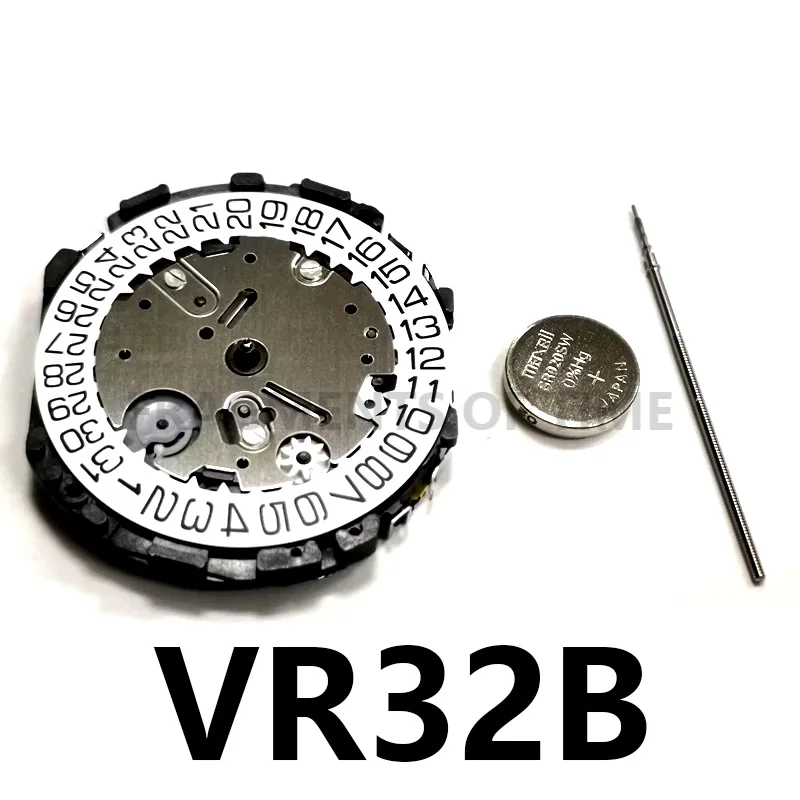 

Japan VR32B VR32 movements Watch Repair PartsVR32B Watch Quartz Movement With Handlebar & Battery Replacement