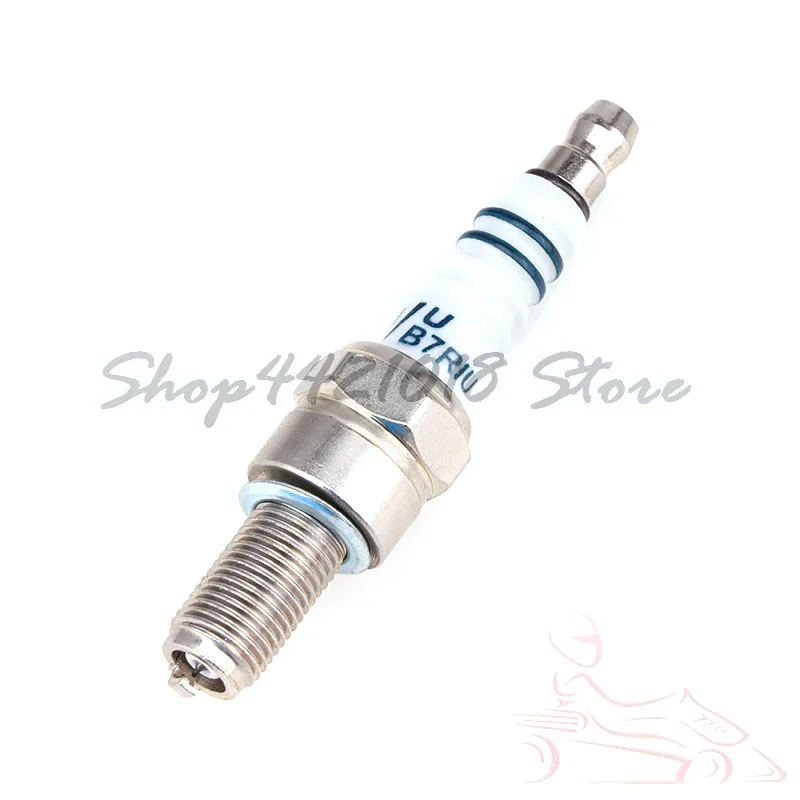 

Motorcycle Iridium Spark Plug B7RIU for CR7E CPR7EA-9 CPR8EA-9 CPR8EAIX-9 96067 CR8E CR8EIX IU24 IU22 UR4DC PRG6HCC Scooter Part