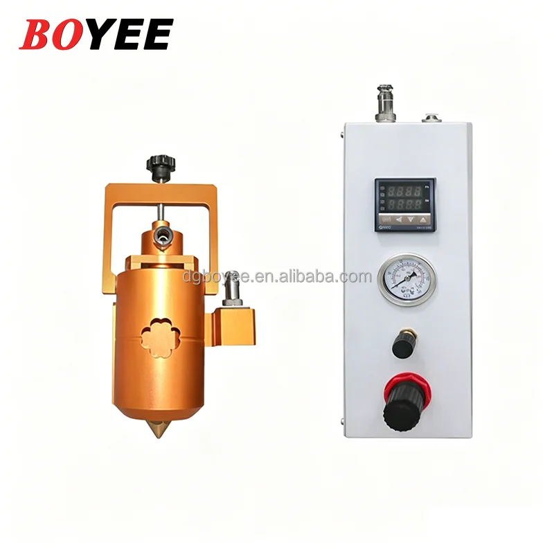 Hot Melt Dispensing Machine Set 30/55CC Aluminum Cylinder Glue Heating Device Pur Hot Melt Adhesive Dispensing Valve
