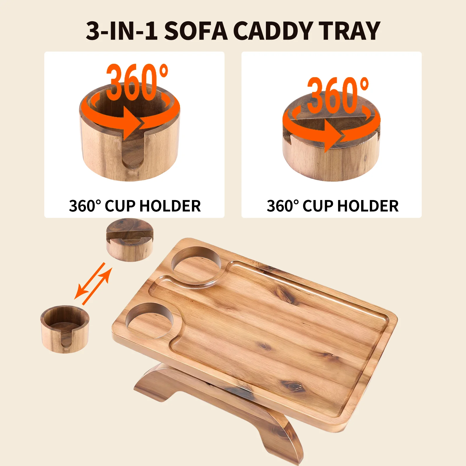 rotating cup holder