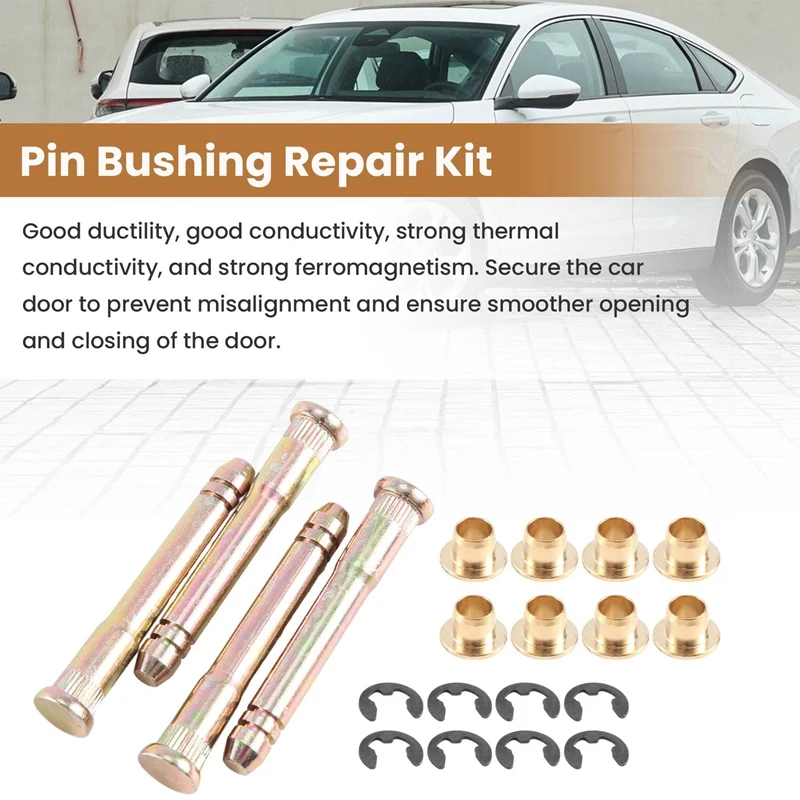 Car Door Hinge Pins Pin Bushing Repair Kit Fit For Honda Civic Accord Cr-V Crx Ek Eg