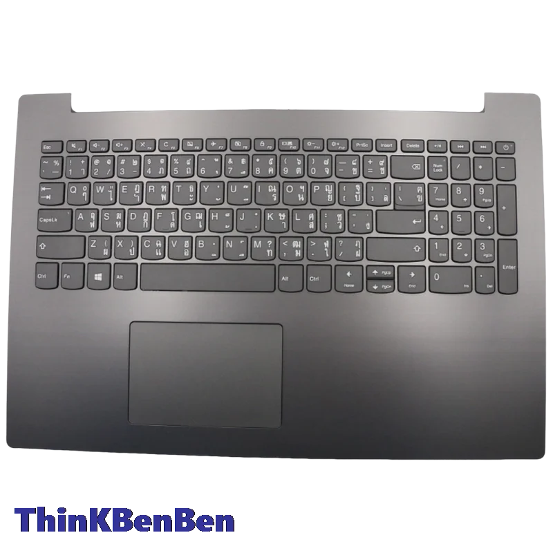 TH Thai Keyboard Iron Gray Upper Case Palmrest Shell Cover For Lenovo ideapad 330 15 IGM AST IKB 5CB0R16713