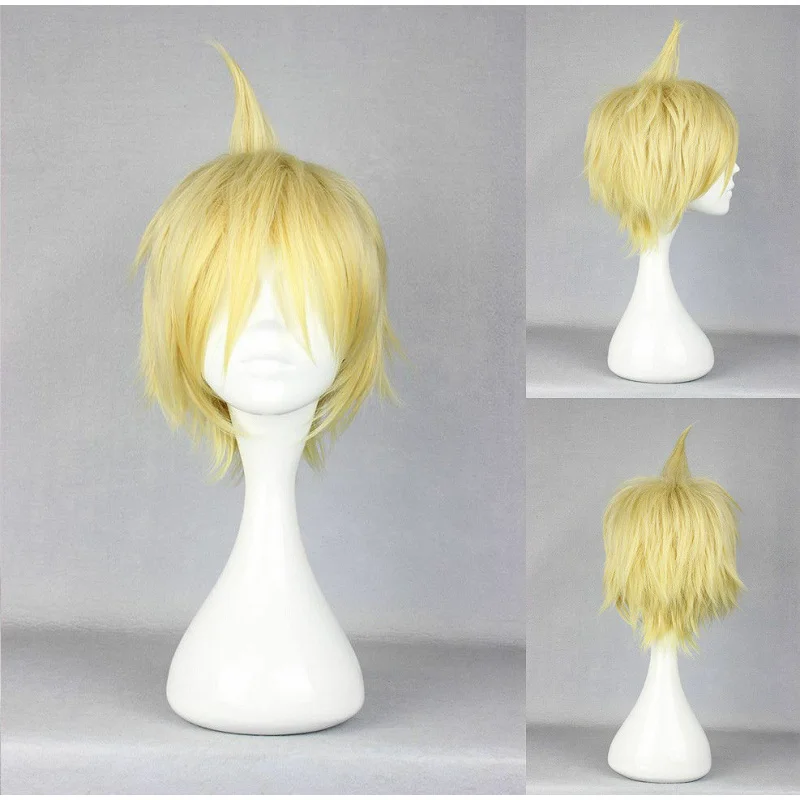 

For Cosplay Magi Labyrinth of Magic Ali Baba Saruja Short Blonde Party wig