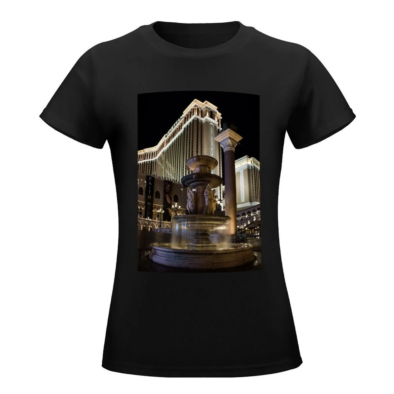 A Night at the Venetian Las Vegas T-Shirt shirts graphic tees hippie clothes cute tops cropped t shirts for Women