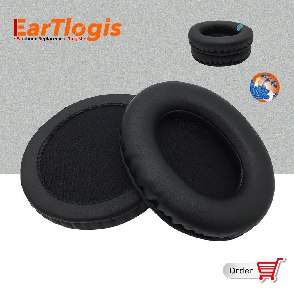 

EarTlogis Replacement Ear Pads for Turtle Beach Earforce TANGO Headset Parts Earmuff Cover Cushion Cups pillow