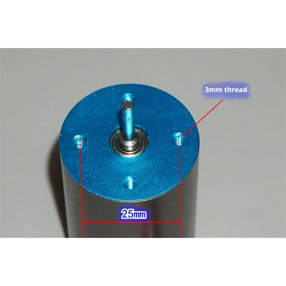 3656 3300KV Brushless Motor for Car Model - High-Speed 24000-40000RPM, 2-3S Power Supply, Neodymium Strong Magnetic Inner Rotor
