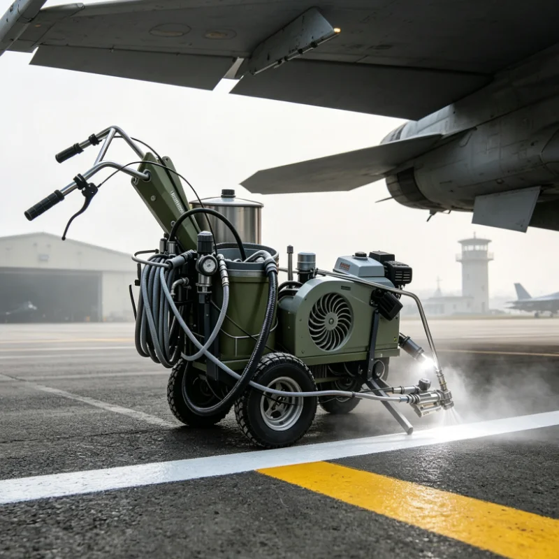 Multi‑Functional Cold Plastic Pavement Marking Machine, Manual Airless Sprayer for Highway, Warehouse and Parking Lot Projects