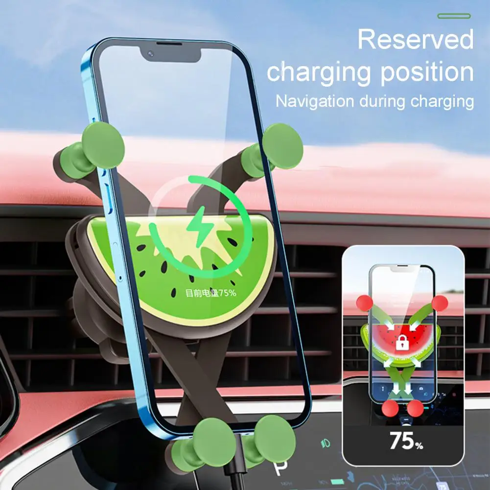 Car Phone Rack  Shock-proof   Car Phone Holder 360 Degree Rotary Car Phone Rack