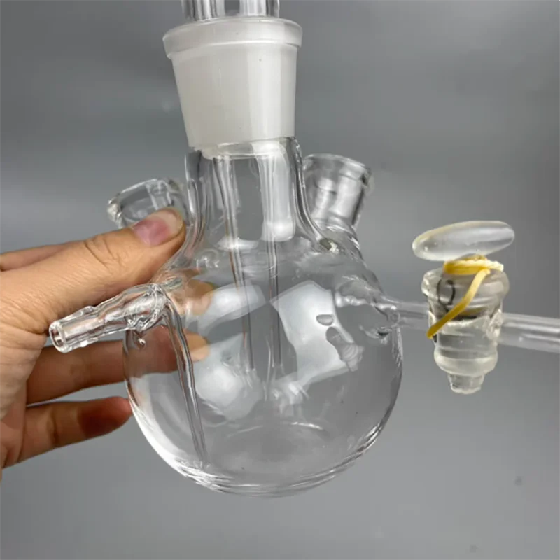 Moisture analyzer titrator five-mouth bottle glass reaction bottle 250ml burette optional