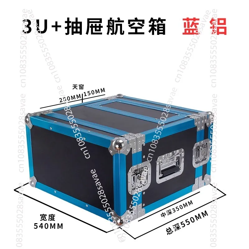 Microphone Air Case Cabinet  Wireless Receiver Microphone 3U Mi Case Aluminum Alloy