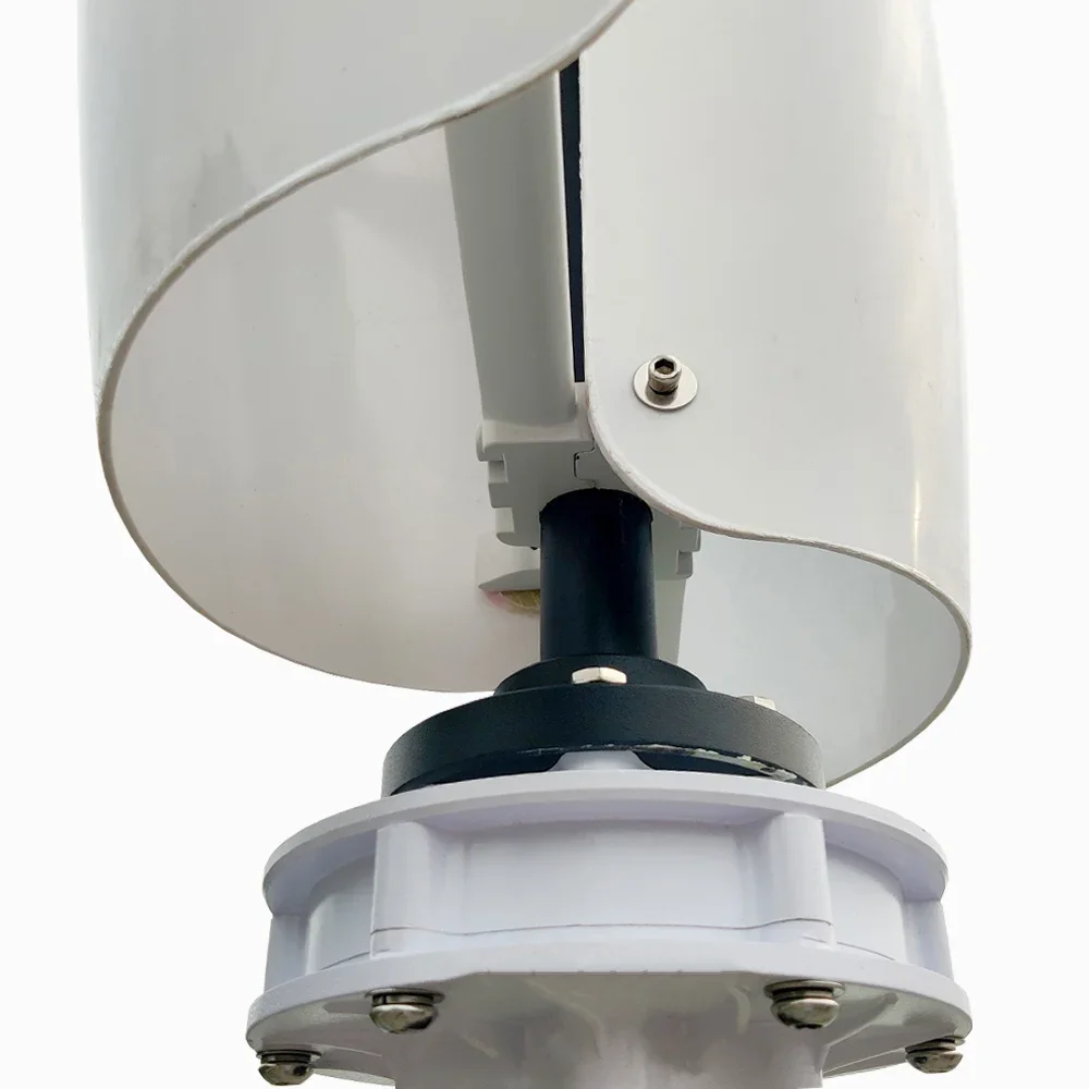 CE Roof Mount Residential 2000W 5000W 12V 24V 48V Vertical Axis Efficient Wind Turbine Generator For Home Use High Efficiency