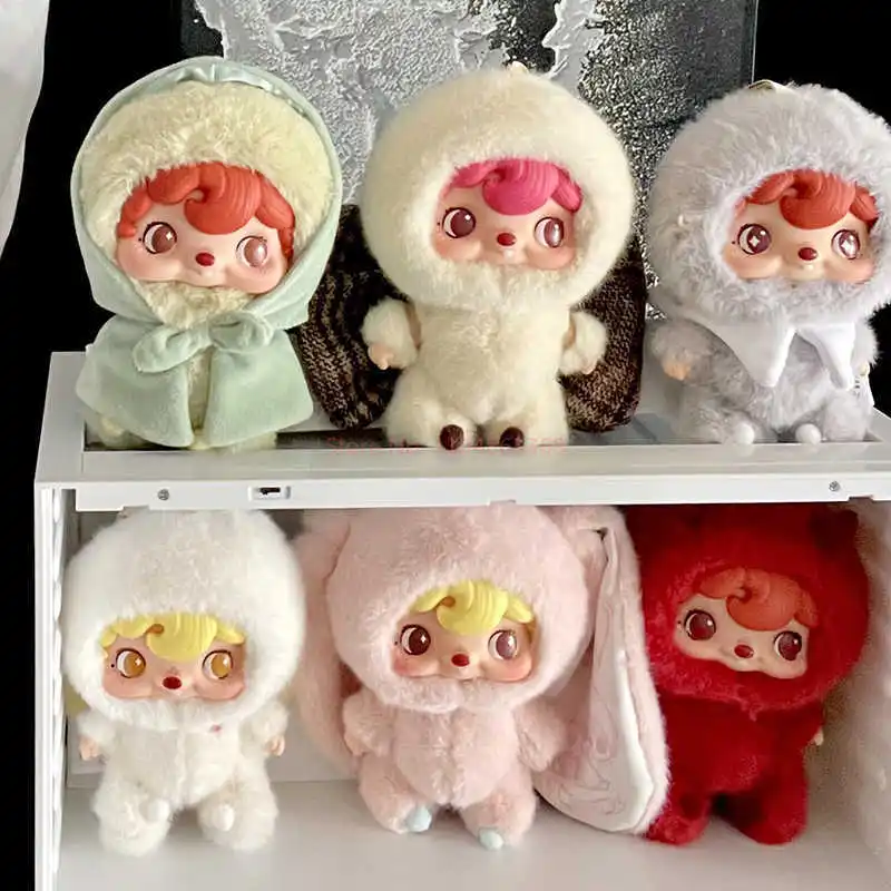 Keluaran Baru 52 Mainan Pouka Pouka Seri Gelembung Suasana Hati Vinil Dekorasi Lucu Mainan Liontin Kotak Buta Hadiah Kejutan Ulang Tahun Anak Perempuan