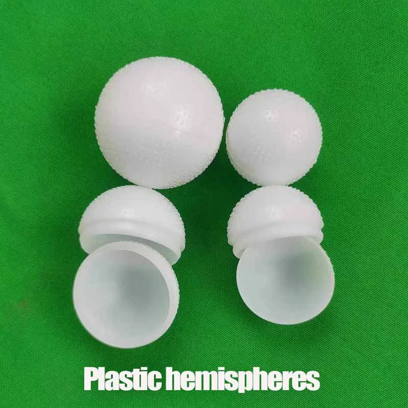 pp material plastic ball plastic half ball half ball half round hollow plastic ball