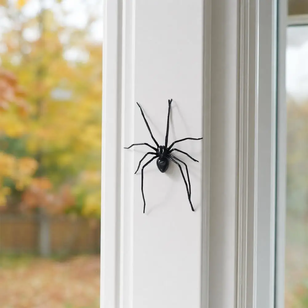 Spider Fridge Magnet, Realistic Magnetic Spider For Refrigerator Car Garage Door, Fun Decor For Halloween Parties Office Pranks