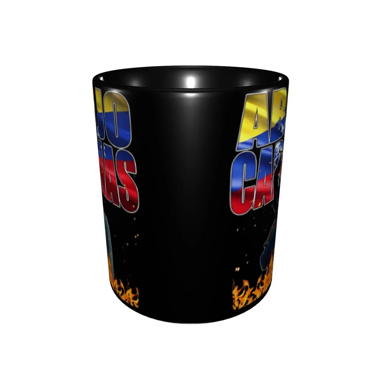 Abajo Cadenas Proud Venezuela Flag Mug Fun Tea Cup Gifts For Women Men