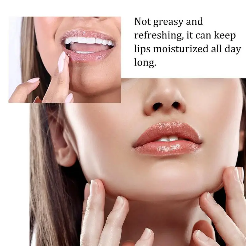 Lipverlichtende Scrub-Balsem Verwijdert Doffe Lippen Hydraterende Lippenbalsem Lipverzorgingsproducten En Fleurt Zwarte Lipverlichtende Scrub Op