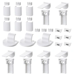 36Pcs Pleated Blind Holder Bracket Accessories Roller Curtain Replacement Clamp DropShipping