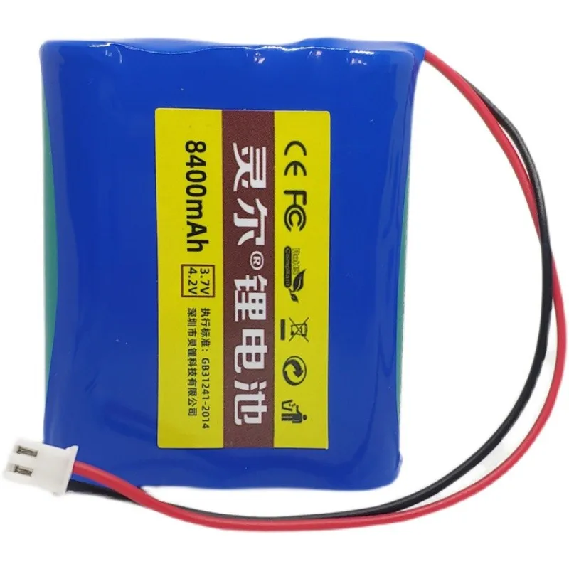18650 battery pack toy remote control driver flashlight head lamp small speaker rechargeable lithium battery 7.4V 2800MAH SM