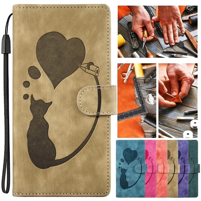 Cat Leather Phone C… - image