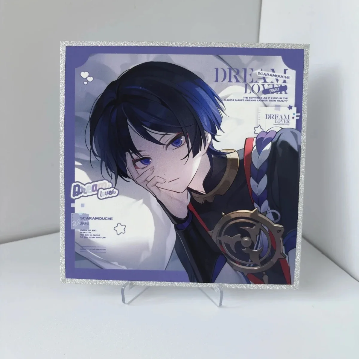 Genshin Impact 시리즈 스카이머 Vagrants는 수제 색종이 기장 선물 애니메이션 고급 장식품을 만들었습니다.