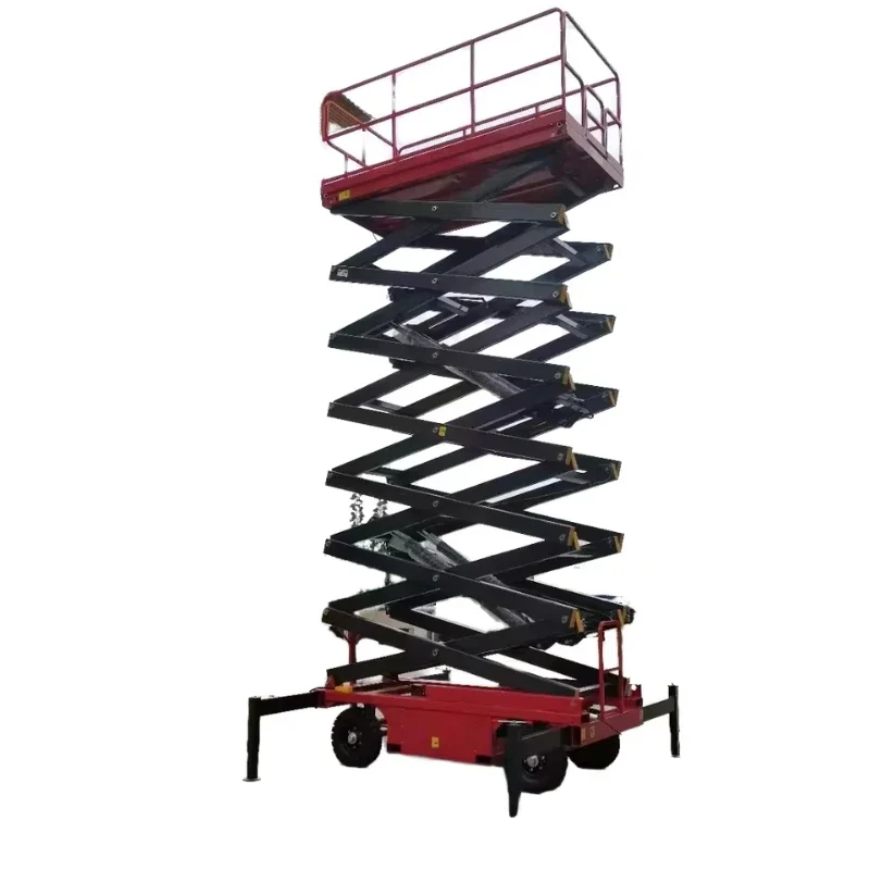 Mobile electric scaffold elevator automatic lifting platform