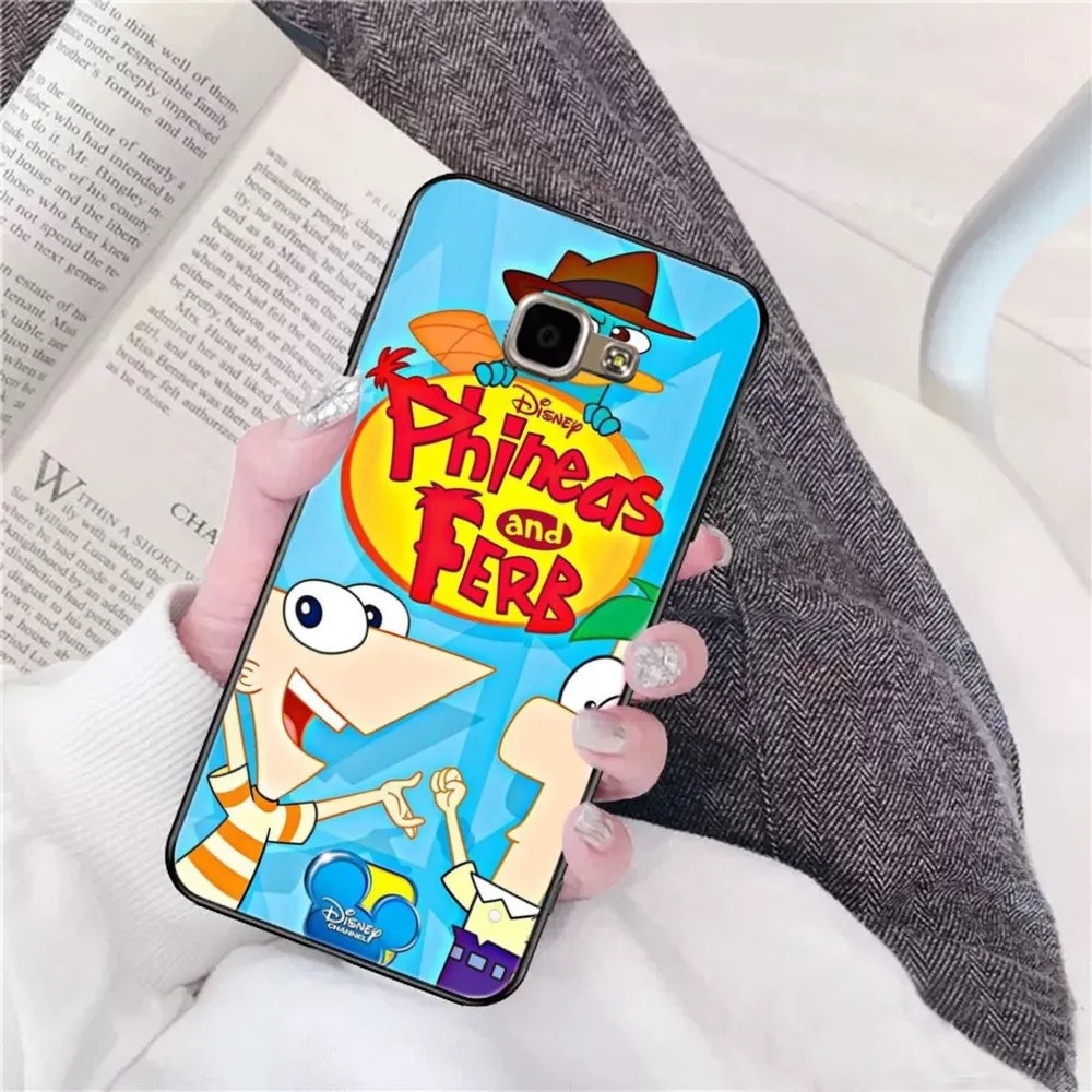 Disney Phineas and Ferb Phone Case For Samsung A 10 11 12 13 20 21 22 30 31 32 40 51 52 53 70 71 72 73 91 13 shell