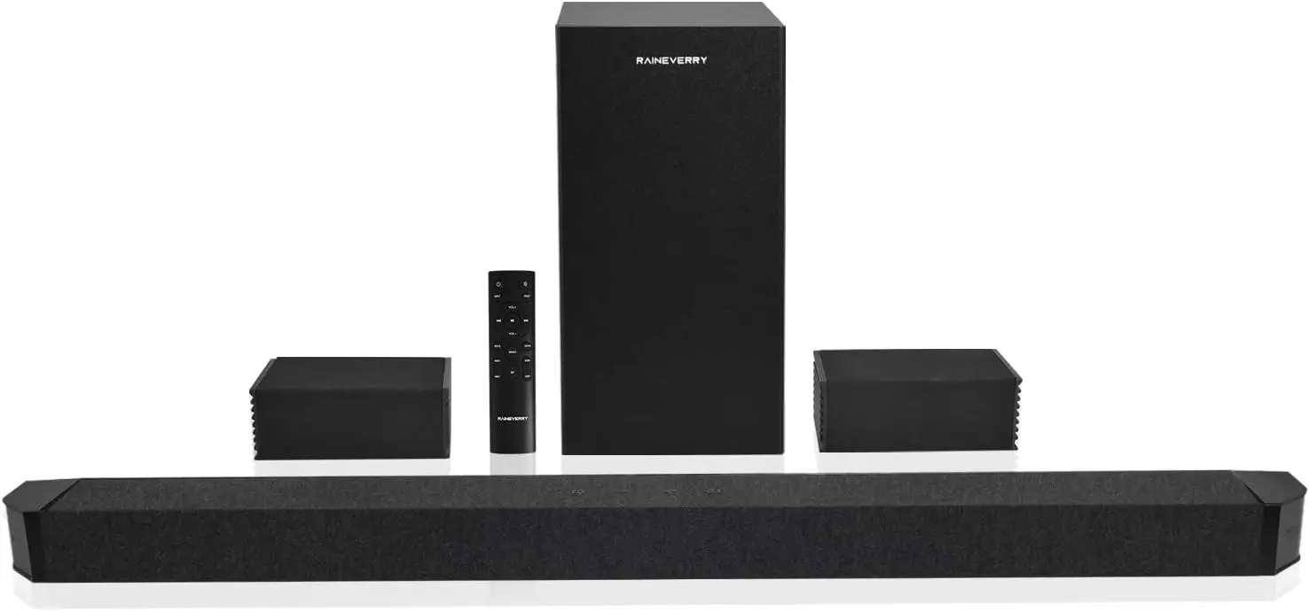 5.1.2 Premium Dolby  Soundbar with Wireless  , Bluetooth 5.1, HDMI & Optical - Works with 4K &  TVs