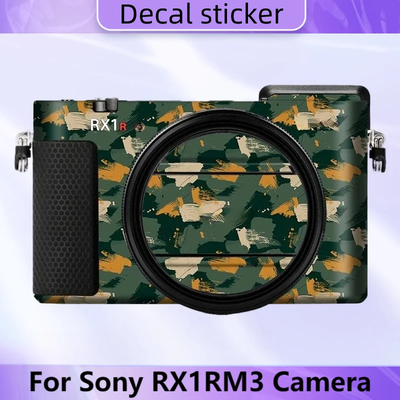 RX1RIII Customized Sticker For Sony RX1R III RX1RM3 Camera Decal Skin Vinyl Wrap Protective Film Coat DSC-RX1RM3 RX1R3 RX1RIII