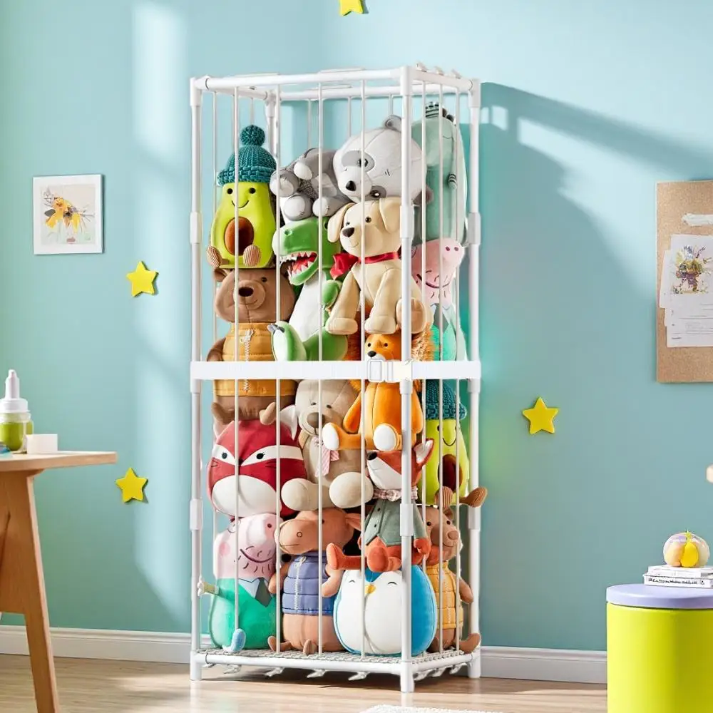 Pionowy organizer na pluszaki  – Baby Nursery Zoo Animals recenzja i cena