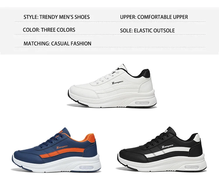 2026 Herbst Neue Herren-Freizeitsneaker Atmungsaktiv Leicht Langlebig für Sport und Alltag – Detail 5