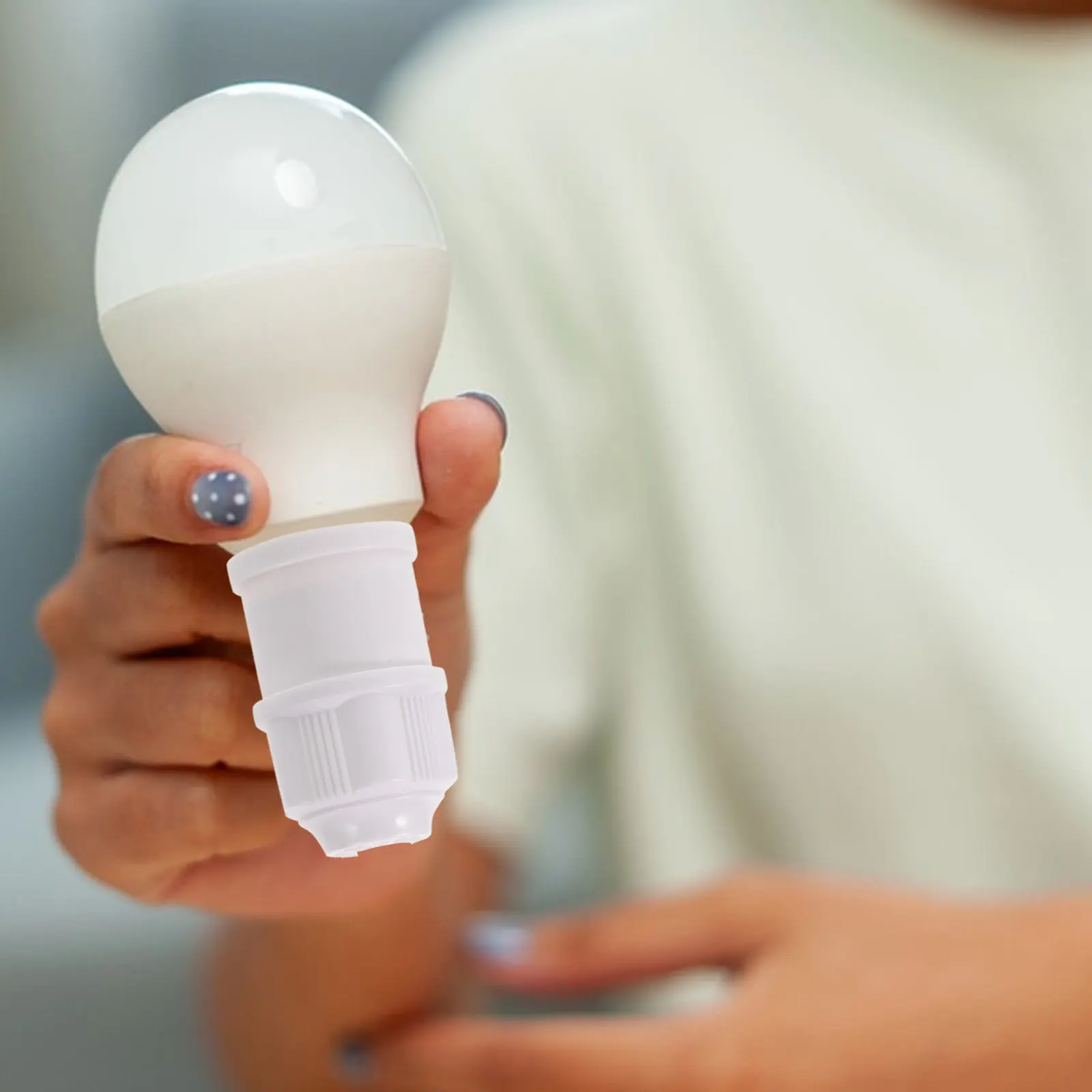 

10 шт. белых патронов E27 для подвесных светильников, держатели ламп для самостоятельной сборки, запасные части для ремонта светильников, совместимые с лампочками