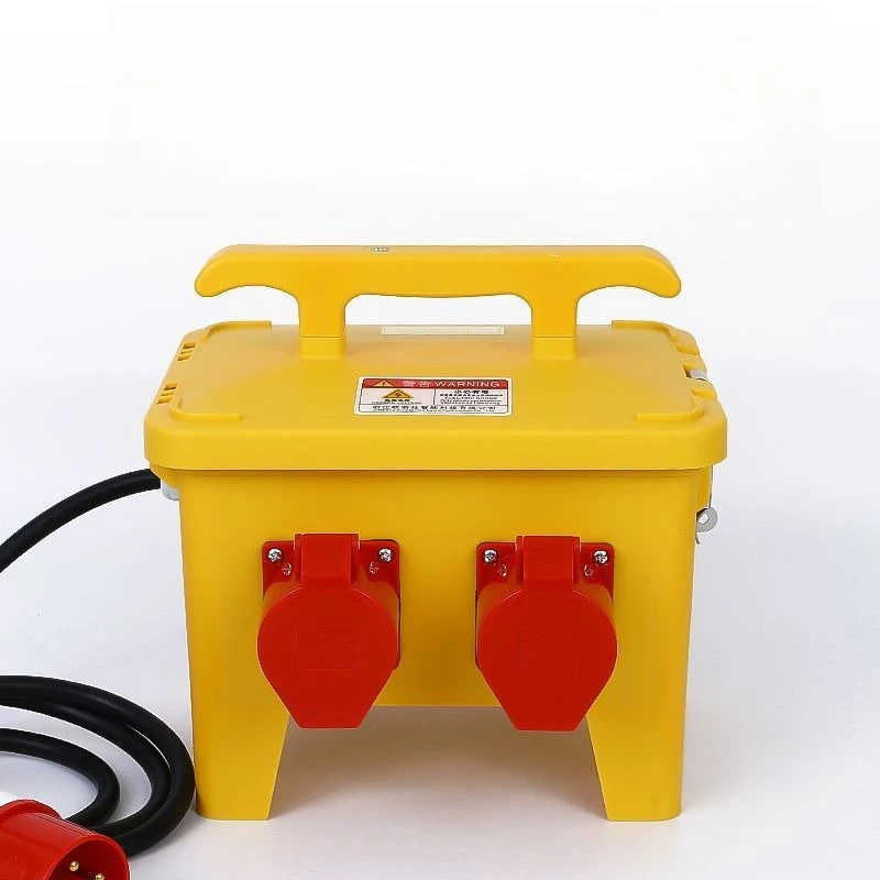 

Waterproof aviation combination industrial socket box, portable temporary distribution box for construction sites