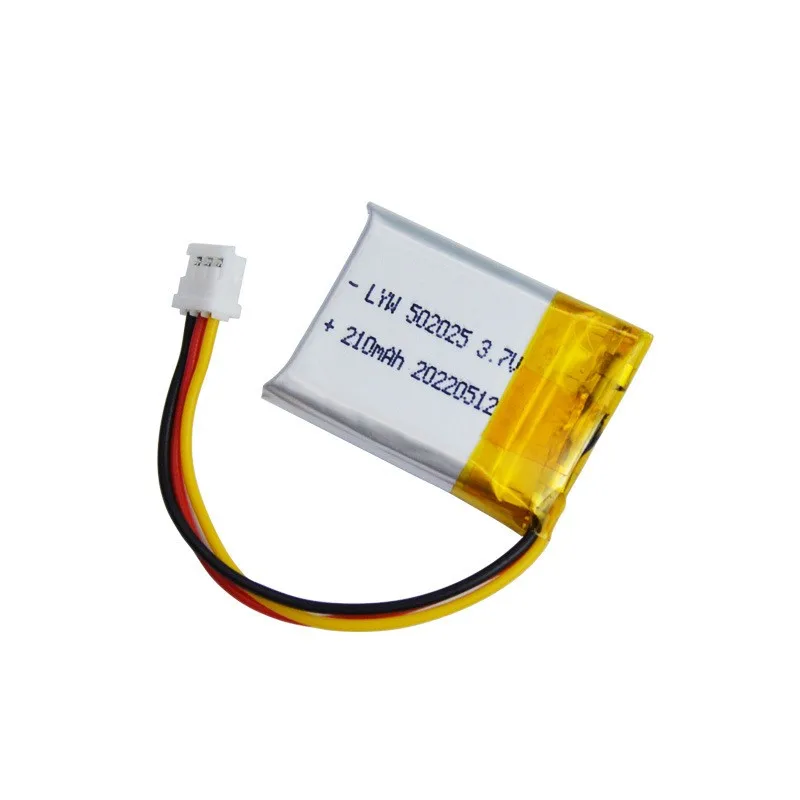 buy more will cheap 502025 210mAh polymer battery 3.7V ternary lithium battery, household electronic kitchen scale rechargeable