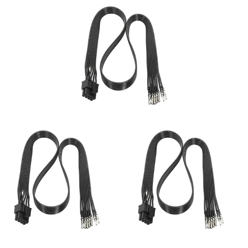 PCIE Power Extension Cable 8pin PCIe Cable for Computers Modulars Design 601D